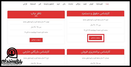 استخدام شرکت فرمند